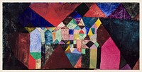 Municipal Jewel (1917) by Paul Klee. Original from The MET Museum. Digitally enhanced by rawpixel.