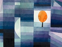 The Harbinger of Autumn (1922) by <a href="https://www.rawpixel.com/search/paul%20klee?sort=curated&amp;page=1&amp;topic_group=_my_topics">Paul Klee</a>. Original from Yale University Art Gallery. Digitally enhanced by rawpixel.