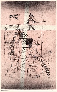The Tight Rope Walker (Seilt&auml;nzer) (1923) by <a href="https://www.rawpixel.com/search/paul%20klee?sort=curated&amp;page=1&amp;topic_group=_my_topics">Paul Klee</a>. Original portrait painting from The Art Institute of Chicago. Digitally enhanced by rawpixel.