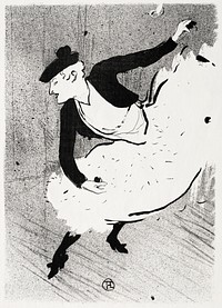 Edm&eacute;e Lescot (1893) print in high resolution by <a href="https://www.rawpixel.com/search/Henri%20de%20Toulouse-Lautrec?sort=curated&amp;page=1&amp;topic_group=_my_topics">Henri de Toulouse&ndash;Lautrec</a>.. Original from The Cleveland Museum of Art. Digitally enhanced by rawpixel.