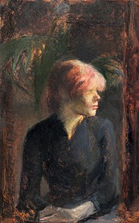 Carmen Gaudin (1885) painting in high resolution by Henri de Toulouse&ndash;Lautrec. Original from National Gallery of Art. Digitally enhanced by rawpixel.