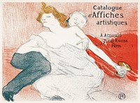 The Debaucher (1896) print in high resolution by <a href="https://www.rawpixel.com/search/Henri%20de%20Toulouse-Lautrec?sort=curated&amp;page=1&amp;topic_group=_my_topics">Henri de Toulouse&ndash;Lautrec</a>. Original from Minneapolis Institute of Art. Digitally enhanced by