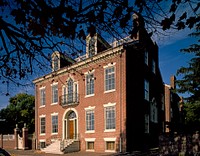 George Read II House, built in 1804, New Castle, Delaware (1980-2006) by Carol M. Highsmith. Original image from Library of Congress. Digitally enhanced by rawpixel.