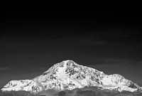 Mount McKinley or Denali (&quot;The Great One&quot;) in Alaska is the highest mountain peak in North America, at a height of approximately 20,320 feet above sea level. Original image from <a href="https://www.rawpixel.com/search/carol%20m.%20highsmith?sort=curated&amp;page=1">Carol M. Highsmith</a>&rsquo;s America, Library of Congress collection. Digitally enhanced by rawpixel.