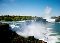 Niagara Falls, New York. Original image from <a href="https://www.rawpixel.com/search/carol%20m.%20highsmith?sort=curated&amp;page=1">Carol</a><a href="https://www.rawpixel.com/search/carol%20m.%20highsmith?sort=curated&amp;page=1"> M. Highsmith</a>&rsquo;s America, Library of Congress collection. Digitally enhanced by rawpixel.