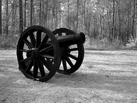 A cannon in Alabama - Original image from <a href="https://www.rawpixel.com/search/carol%20m.%20highsmith?sort=curated&amp;page=1">Carol M. Highsmith</a>&rsquo;s America, Library of Congress collection. Digitally enhanced by rawpixel