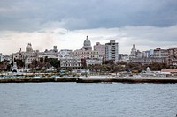 View of Havana, Cuba from Morro Castle. Original image from <a href="https://www.rawpixel.com/search/carol%20m.%20highsmith?sort=curated&amp;page=1">Carol M. Highsmith</a>&rsquo;s America, Library of Congress collection. Digitally enhanced by rawpixel.