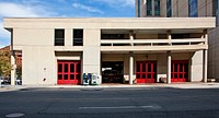 Fire Department, located at 500 F St NW, Washington, D.C. Original image from <a href="https://www.rawpixel.com/search/carol%20m.%20highsmith?sort=curated&amp;page=1">Carol</a><a href="https://www.rawpixel.com/search/carol%20m.%20highsmith?sort=curated&amp;page=1"> M. Highsmith</a>&rsquo;s America, Library of Congress collection. Digitally enhanced by rawpixel.