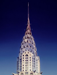 Chrysler Building tower in Manhattan. Original image from Carol M. Highsmith&rsquo;s America, Library of Congress collection. Digitally enhanced by rawpixel.