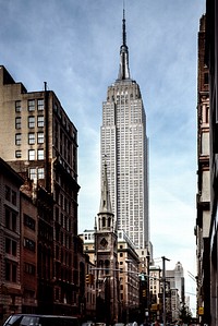 The Empire State Building. Original image from Carol M. Highsmith&rsquo;s America, Library of Congress collection. Digitally enhanced by rawpixel.