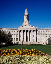 Denver City-County Building. Original image from Carol M. Highsmith&rsquo;s America, Library of Congress collection. Digitally enhanced by rawpixel.