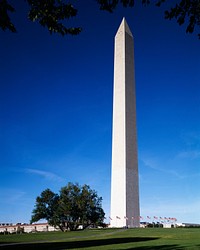 Classic View of the Washington Monument. Original image from <a href="https://www.rawpixel.com/search/carol%20m.%20highsmith?sort=curated&amp;page=1">Carol M. Highsmith</a>&rsquo;s America, Library of Congress collection. Digitally enhanced by rawpixel.