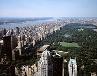 Central Park and New York&#39;s Upper West Side. Original image from <a href="https://www.rawpixel.com/search/carol%20m.%20highsmith?sort=curated&amp;page=1">Carol M. Highsmith</a>&rsquo;s America, Library of Congress collection. Digitally enhanced by rawpixel.