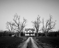 Abandoned home in rural Maryland. Original image from <a href="https://www.rawpixel.com/search/carol%20m.%20highsmith?sort=curated&amp;page=1">Carol M. Highsmith</a>&rsquo;s America, Library of Congress collection. Digitally enhanced by rawpixel.