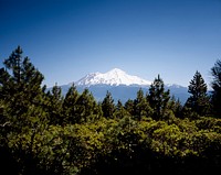 Mount Shasta, California. Original image from <a href="https://www.rawpixel.com/search/carol%20m.%20highsmith?sort=curated&amp;page=1">Carol M. Highsmith</a>&rsquo;s America, Library of Congress collection. Digitally enhanced by rawpixel.