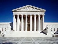 United States Supreme Court Building, Washington, D.C. Original image from <a href="https://www.rawpixel.com/search/carol%20m.%20highsmith?sort=curated&amp;page=1">Carol M. Highsmith</a>&rsquo;s America, Library of Congress collection. Digitally enhanced by rawpixel.