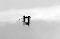Golden gate bridge, San Fransisco USA - Original image from Carol M. Highsmith&rsquo;s America, Library of Congress collection. Digitally enhanced by rawpixel