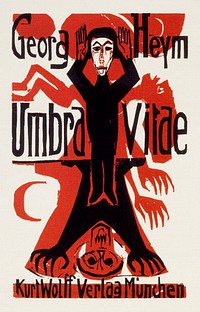 Shadow of life (1924) print in high resolution by <a href="https://www.rawpixel.com/search/Ernst%20Ludwig%20Kirchner?sort=curated&amp;page=1&amp;topic_group=_my_topics">Ernst Ludwig Kirchner</a> and Kurt Wolff. Original from The Los Angeles County Museum of Art. Digitally enhanced by rawpixel.