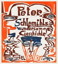 Peter Schlemihl's Wondrous Story (1915) print in high resolution by Ernst Ludwig Kirchner. Original from The National Gallery of Art. Digitally enhanced by rawpixel.