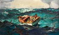 The Gulf Stream (1899) by Winslow Homer. Original from The MET museum. Digitally enhanced by rawpixel.