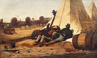 The Bright Side (1866) by <a href="https://www.rawpixel.com/search/Winslow%20Homer?sort=curated&amp;page=1&amp;topic_group=_my_topics">Winslow Homer</a>. Original from The Cleveland Museum of Art. Digitally enhanced by rawpixel.