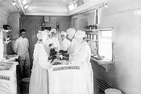 American Red Cross nurses (1917). Original from Library of Congress. Digitally enhanced by rawpixel.