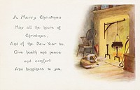 A merry Christmas (1924) from The Miriam and Ira D. Wallach Division of Art, Prints and Photographs: Picture Collection by an unknown artist. Original from the New York Public Library. Digitally enhanced by rawpixel.