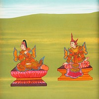 29. Royal Mother of Htibyuhsaung (T&iacute;byusaung M&egrave;daw nat) and 30.