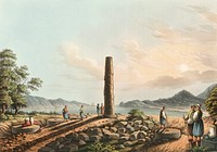 Ruins of the Temple of Juno in Samos from Views in the Ottoman Dominions, in Europe, in Asia, and some of the Mediterranean islands (1810) illustrated by Luigi Mayer (1755-1803).