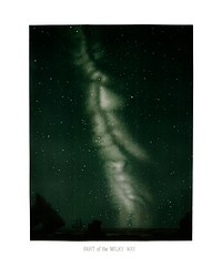 Part of the milky way from the Trouvelot<br />illustration wall art print and poster.