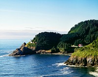 Heceta Head Light is a lighthouse located on the Oregon Coast.