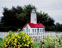 Model of New Dungeness Lighthouse. Original image from Carol M. Highsmith&rsquo;s America, Library of Congress collection. Digitally enhanced by rawpixel.
