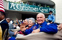 U.S. astronaut parade, Texas. Original image from Carol M. Highsmith&rsquo;s America, Library of Congress collection. Digitally enhanced by rawpixel.