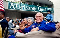 U.S. astronaut parade, Texas. Original image from Carol M. Highsmith’s America, Library of Congress collection. Digitally enhanced by rawpixel.