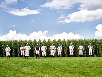 At the original Lansing Farm site in Dyersville, Iowa, where the nostalgic movie &quot;Field of Dreams&quot; was filmed. Original image from <a href="https://www.rawpixel.com/search/carol%20m.%20highsmith?sort=curated&amp;page=1">Carol M. Highsmith</a>&rsquo;s America, Library of Congress collection. Digitally enhanced by rawpixel.