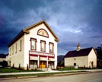 Ephraim, Utah Cooperative Mercantile Buildings. Original image from <a href="https://www.rawpixel.com/search/carol%20m.%20highsmith?sort=curated&amp;page=1">Carol M. Highsmith</a>&rsquo;s America, Library of Congress collection. Digitally enhanced by rawpixel.