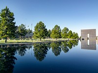 Oklahoma City Memorial in Oklahoma City, Oklahoma. Original image from Carol M. Highsmith’s America, Library of Congress collection. Digitally enhanced by rawpixel.