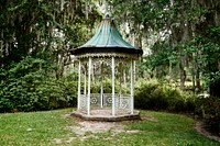 Gazebo at the Magnolia House and Gardens plantation site in North Charleston, South Carolina. Original image from Carol M. Highsmith&rsquo;s America, Library of Congress collection. Digitally enhanced by rawpixel.