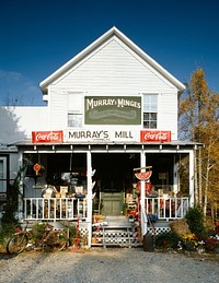 Murray &amp; Minges General Store, in Catawba County, North Carolina. Original image from <a href="https://www.rawpixel.com/search/carol%20m.%20highsmith?sort=curated&amp;page=1">Carol M. Highsmith</a>&rsquo;s America, Library of Congress collection. Digitally enhanced by rawpixel.