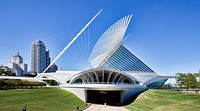 The Milwaukee Art Museum's signature Quadracci Pavilion in Milwaukee, Wisconsin. Original image from Carol M. Highsmith&rsquo;s America, Library of Congress collection. Digitally enhanced by rawpixel.