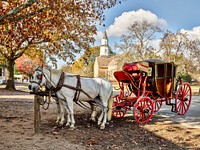 Colonial Williamsburg, the world&#39;s largest living-history museum in Williamsburg, Virginia. Original image from <a href="https://www.rawpixel.com/search/carol%20m.%20highsmith?sort=curated&amp;page=1">Carol M. Highsmith</a>&rsquo;s America, Library of Congress collection. Digitally enhanced by rawpixel.