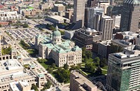 Aerial view of Indianapolis, Indiana. Original image from Carol M. Highsmith&rsquo;s America, Library of Congress collection. Digitally enhanced by rawpixel.