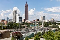 City of Atlanta, Georgia. Original image from <a href="https://www.rawpixel.com/search/carol%20m.%20highsmith?sort=curated&amp;page=1">Carol M. Highsmith</a>&rsquo;s America, Library of Congress collection. Digitally enhanced by rawpixel.