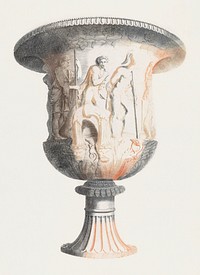 Medici vase by <a href="https://www.rawpixel.com/search/Johan%20Teyler?sort=curated&amp;page=1">Johan Teyler</a> (1648-1709). Original from The Rijksmuseum. Digitally enhanced by rawpixel.