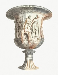 Medici vase by Johan Teyler (1648 -1709). Original from Rijks Museum. Digitally enhanced by rawpixel.