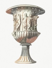 Medici vase by Johan Teyler (1648 -1709). Original from Rijks Museum. Digitally enhanced by rawpixel.