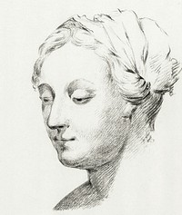 Woman by Jean Bernard (1775-1883). Original from the Rijks Museum. Digitally enhanced by rawpixel.