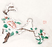 Page from Shi Zhu Zhai (1644&ndash;1911) print in high resolution by Hu Zhengyan. Original from The MET Museum. Digitally enhanced by rawpixel.