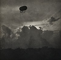 A Dirigible (1910) photo in high resolution by Alfred Stieglitz. Original from the Minneapolis Institute of Art. Digitally enhanced by rawpixel.