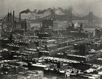 From Room 3003–The Shelton, New York, Looking Northeast (1927) by Alfred Stieglitz. Original from The Art Institute of Chicago. Digitally enhanced by rawpixel.